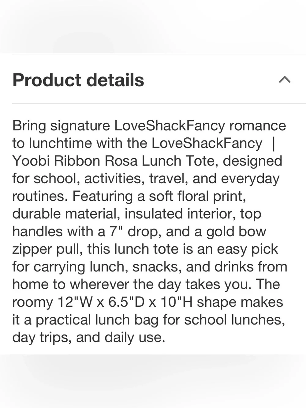 LoveShackFancy × Target - Yoobi Blooming Heirloom Ditsy Backpack Ballet Bloom